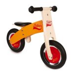 Draisienne en bois janod little bikloon - orange - dès 2 ans - pneus gonflables - selle réglable Draisienne en bois janod little bikloon - orange - dès 2 ans - pneus gonflables - selle réglable
