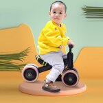 Draisienne enfants v�lo b�b� sans p�dales jouet educatif - yis - noir - 10 mois � 3 ans - mixte