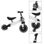 Draisienne réglable - belfoyer - premier vélo pour bébé mixte - 3 modes - blanc Draisienne réglable - belfoyer - premier vélo pour bébé mixte - 3 modes - blanc