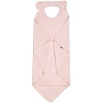Drap de bain xxl parent / bb - candide - 100x100 cm - rose