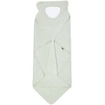 Drap de bain xxl parent / bb - candide - 100x100 cm - vert deau