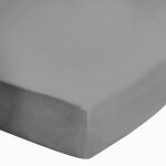 Drap housse 120 gris