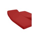 Drap housse - 140 x 190 cm - pour lit articul france - bordeaux