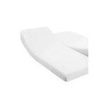Drap housse - 160 x 200 cm - pour lit articul france - blanc