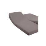 Drap housse - 160 x 200 cm - pour lit articul france - taupe