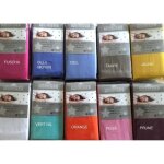 Drap housse - poly coton - 160x200 cm - rose - bonnet 23 cm - lavable en machine