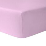 Drap housse 2 x 70 x 190 cm 100 % coton rose pale - homerokk Drap housse 2 x 70 x 190 cm 100 % coton rose pale - homerokk