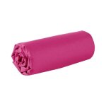 Drap housse - 120 x 190 cm - 100% coton - 57 fils - france - fuchsia Drap housse - 120 x 190 cm - 100% coton - 57 fils - france - fuchsia