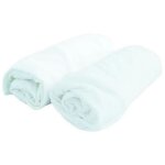 Drap housse bébé domiva - jersey - blanc - 60 x 120 cm - lot de 2 Drap housse bébé domiva - jersey - blanc - 60 x 120 cm - lot de 2