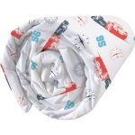 Drap housse enfant disney cars 100% coton en blanc 227387398