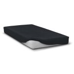 Drap housse - home linge passion - hp72107 - microfibre 82 g - 140 x 190 cm - bonnet 30 cm - noir Drap housse - home linge passion - hp72107 - microfibre 82 g - 140 x 190 cm - bonnet 30 cm - noir