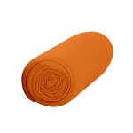 Drap housse - la maison damelie - intimity - mandarine - 160x200 cm - 100% coton Drap housse - la maison damelie - intimity - mandarine - 160x200 cm - 100% coton
