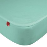 Drap housse protge matelas impermable 2 en 1 epeda meraude 80x190 / 200