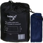 Drap sac couchage micropolaire rectangulaire - freetime - bleu - randonn�e