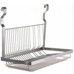 Dre - 39. 6x26. 5x5. 5 �gouttoir � vaisselle pliable mural en acier inoxydable