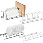 Dre - 4 egouttoir vaisselle inox porte vaisselle �gouttoir egoutoire vaisselle cuisine range assiette ...