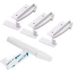 Dre - 4 pack verrouillage s�curit� b�b� invisible bloque tiroir interne verrou de s�curit� de tiroir ...