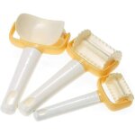 Dre - ensemble de coupe - p�te rouleau de coupe - p�te coupe - carr� rond moule � biscuits � pizza outil ...