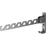 Dre - �tendoir mural cintre pliable - sechoir � linge rotation 180� support mural pratique pour balcon ...