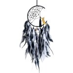 Dre - grands attrape - r�ves � th�me boho moon d�coration murale pour salon et dortoir cadeaux originaux ...