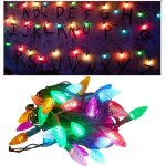 Dre - led cordes guirlande lumineuse batterie lumi�res pour arbres de no�l batterie multicolore d�coration ...