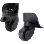 Dre - paire de roulette valise pi�ce d�tach�e de rechange universelle roue multidirectionnelle en caoutchouc ...