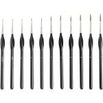 Dre - d�tail pinceau 11 pcspinceau aquarellepinceau � d�tails fins kitpinceaux peinture acryliquepour ...