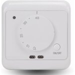 Dre - thermostat m�canique blanc 16 a ac 230 v syst�me de contr�le de la temp�rature du chauffage par ...