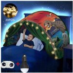 Dream tents tente de rve tente de lit jouet enfant pop - up magique pliant dinosaure + 20pcs toiles ...