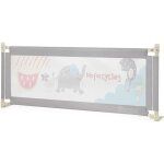 Dreamade barri�re de lit pliable enfant de 0 - 3an barri�re de lit r�glable en hauteur avec maille respirante1 ...