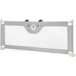 Dreamade barri�re de lit pliable enfant 0 - 3ans barri�re de lit r�glable en hauteur avec maille respirante174 ...