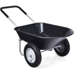 Dreamade brouette jardinage 2 roues chariot transport en fer conteneur avec gros calibre pour cour entrepôt ... Dreamade brouette jardinage 2 roues chariot transport en fer conteneur avec gros calibre pour cour entrepôt ...