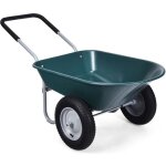 Dreamade brouette jardinage 2 roues chariot transport en fer conteneur avec gros calibre pour cour entrepôt ... Dreamade brouette jardinage 2 roues chariot transport en fer conteneur avec gros calibre pour cour entrepôt ...