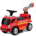 Dreamade camion de pompier porteur enfants avec machine  bulles voiture  pousser avec lumires&effets ...