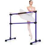 Dreamade double barre de danse classique ballet avec hauteur réglable main courante rembourrée et pieds ... Dreamade double barre de danse classique ballet avec hauteur réglable main courante rembourrée et pieds ...