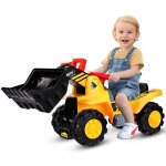 Dreamade excavatrice lectrique enfant jouet bulldozer avec volant effets sonores ralistes godet espace ...