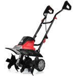 Dreamade motobineuse Électrique 1500 w 6 lames 22cm 400tr / min à vide avec roue réglable&poignée double ... Dreamade motobineuse Électrique 1500 w 6 lames 22cm 400tr / min à vide avec roue réglable&poignée double ...