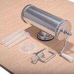 Dreamade poussoir � saucisse 3 l de poussoir � saucisses avec 3 tubes alliage aluminium renforc� pour ...