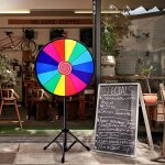 Dreamade roue de la fortune avec 14 slots et stylo effaçable prize wheel 24 pouces avec trépied de fer ... Dreamade roue de la fortune avec 14 slots et stylo effaçable prize wheel 24 pouces avec trépied de fer ...