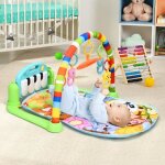 Dreamade tapis d?veil bb musical evolutif avec jouet amovible piano pivotant lumire pour bb de ...