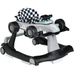 Dreamade trotteur bb evolutif 3 en 1 pliable avec hauteur rglable musique et lumire forme de voiture ...