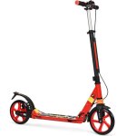 Dreamade trottinette pliable antichoc en aluminium avec hauteur réglable2 suspensions et cloche pour ... Dreamade trottinette pliable antichoc en aluminium avec hauteur réglable2 suspensions et cloche pour ...