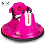 Dreamade voiture electrique auto - tamponneuse enfant 6v avec tlcommande 25g musique lumires led ceinture ...