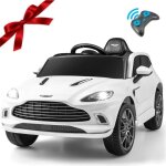 Dreamade voiture �lectrique enfants aston martin dbx 12v avec t�l�commande 24 g portes verrouillables ...