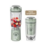 Dreame portfresh mixeur portable pb10 base moteur rangeable charge rapide gobelet 880ml sans bpa (500 ...