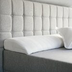 Dreamway - coussin cale dos pupitre latex - 160 cm - traversin latex - confort ferme - housse 100% coton ...