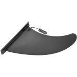 Aileron de surf - drfeify - 9 pouces - plastique - conception facile  installer - couleur noire