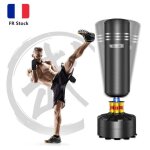 Sac de frappe adulte - dripex - autoportant - noir - mixte - sports de combat