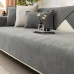 Drle housse de canap en peluche chevron chenille housse de canap couleur unie confortablegris70 70cm ... Drle housse de canap en peluche chevron chenille housse de canap couleur unie confortablegris70 70cm ...