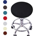 Drmker 4pcs housses de protection en polyester spandex pour tabouret de bar cuisine rond htel bureau ...